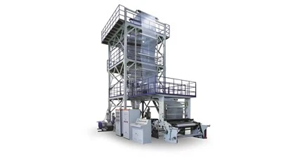 ABC Three Layers Up Rotary Film Blowing Machine