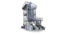 ABC Three Layers Up Rotary Film Blowing Machine