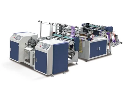 Automatic Two Lines Coreless Rolling Bag Making Machine